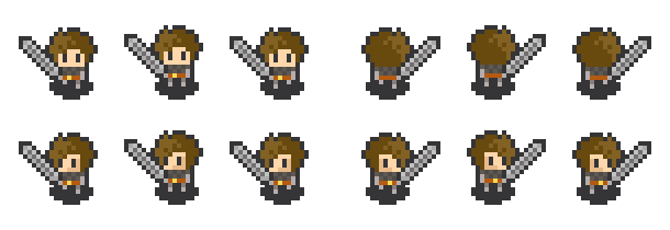 2D game player sprite