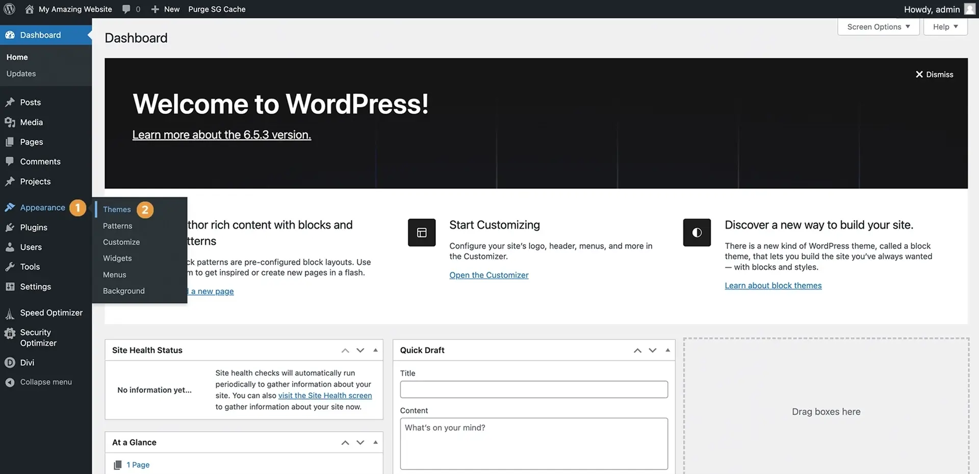 WordPress Theme Library