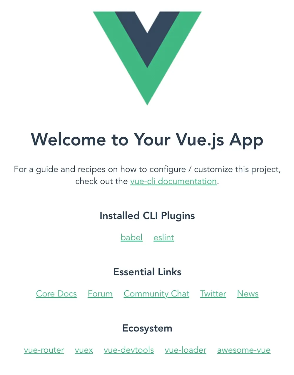 Vue project manager